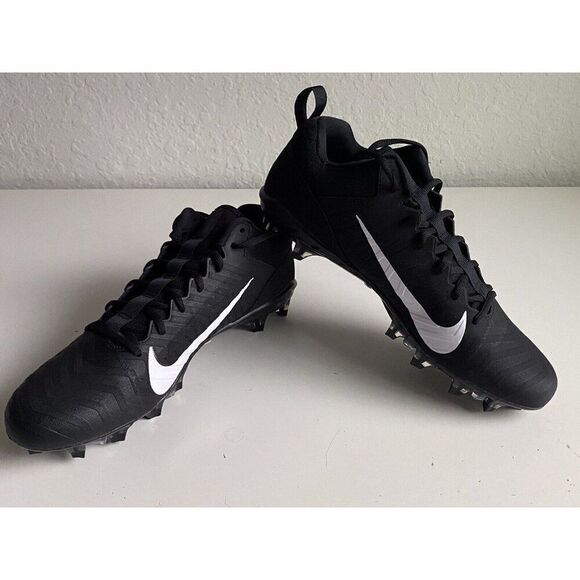 Nike Alpha Menace Pro 2 Low Football Cleats Black CV6477-001 Men's Size 12 - Picture 1 of 11
